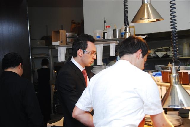 Sommelier Francesco Amodeo & chef Nicholas
