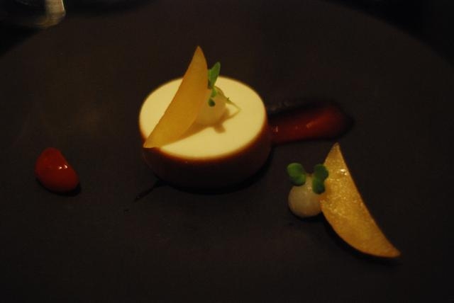 monkfish liver torchon turnip plum brioche