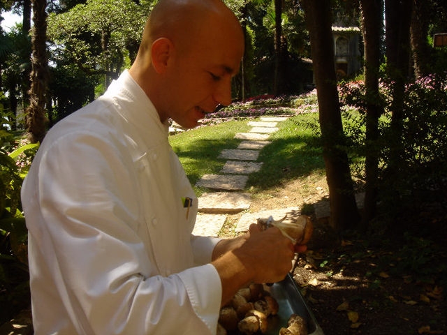 Chef Riccardo Porcini lesson