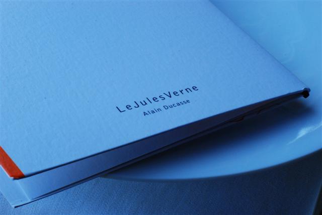 Le Jules Verne - Menu
