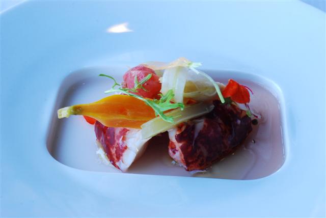 Beets & Lobster Salad