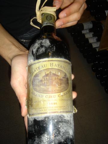 Cellar of Pierre Orsi - 1891 Haut Batailley