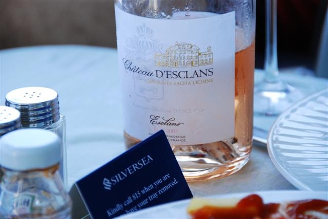 Silversea & Ch D'Esclan Rosé