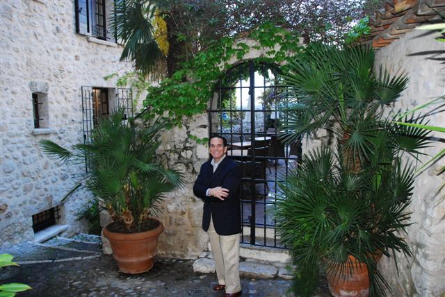 Tony near the courtyard Tony near the courtyard
