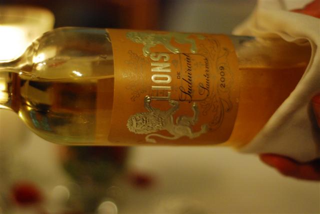 Lions de Suduiraut - Sauternes 2009 Lions de Suduiraut - Sauternes 2009