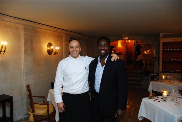 With Chef Laurent Paccini With Chef Laurent Paccini
