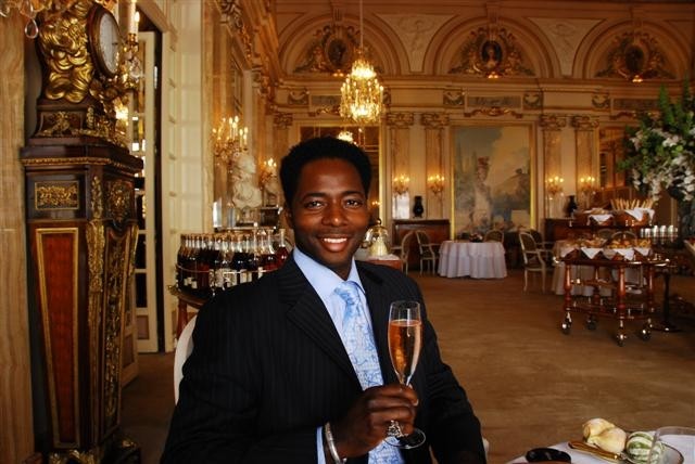 Le Louis XV with a little Bubbly