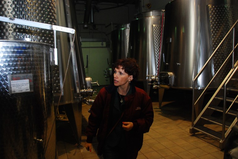 Argentiera - Fermentation Tanks