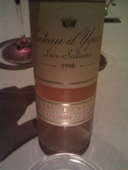 1998 Chateau d'Yquem