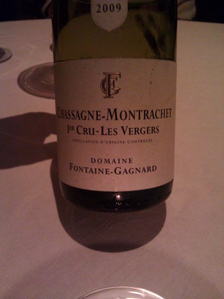 2009 Fontaine-Gagnard 1er Cru Les Vergers, Chassagne-Montrachet