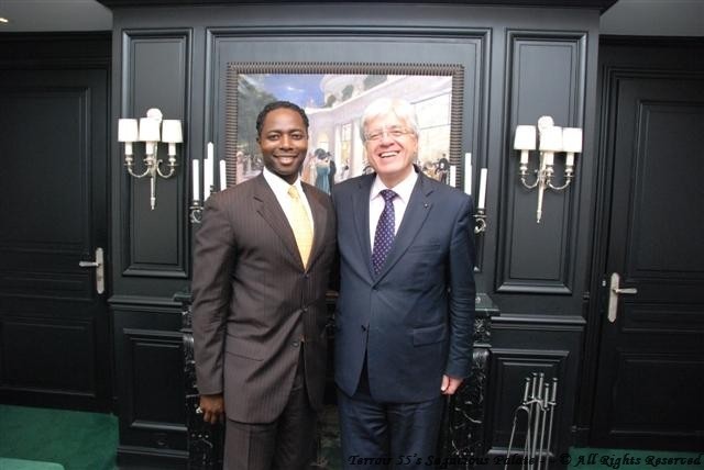 With Monsieur Jean-Jacques CHAVEAU