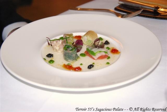 Seafood Mosaic: Raw, Marinated and Cooked - - fish and crustaceans