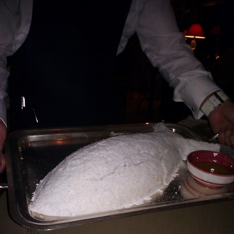 Salt Encrusted Branzino