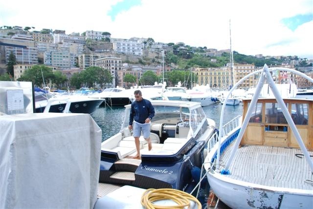 The speedboat & Captain The speedboat & Captain