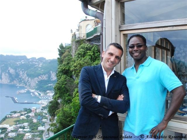 Alessandro - Restaurant Manager and "Tour Guide" for the day.