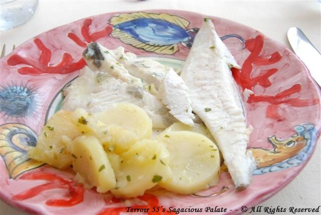 Catch of the Day with potatoes