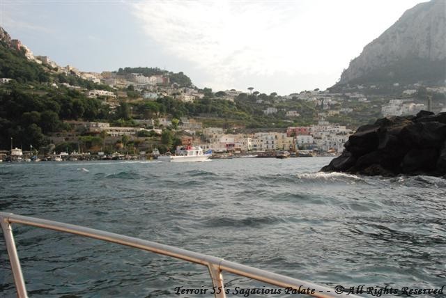 Entering the Grand Marina