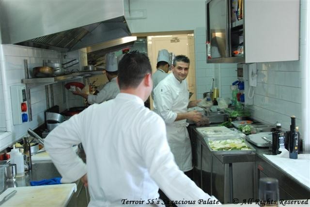 La Cucina as you enter