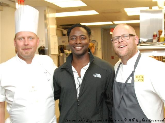 Chef Hans Boren and Chef Björn Persson