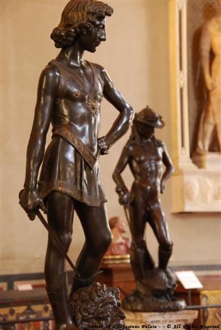 Verrocchio's David 1475 & Donatello's David 1440