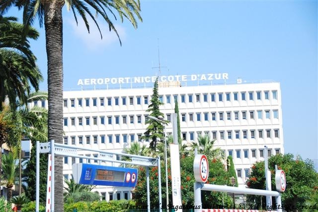 Arriving at the airport