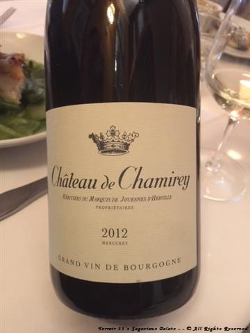 2012 Chateau de Chamirey - Mercurey