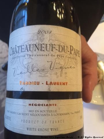 2004 Châteauneuf-du-Pape Blanc V.V. Tardieu - Laurent