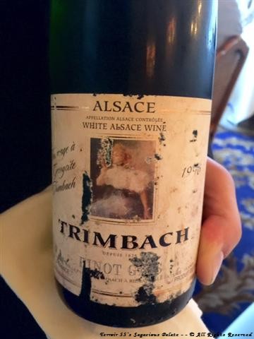 1996 Trimbach “Cuvee Georgette” Pinot Gris