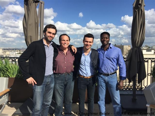 With Laurent, Tony and Philippe 