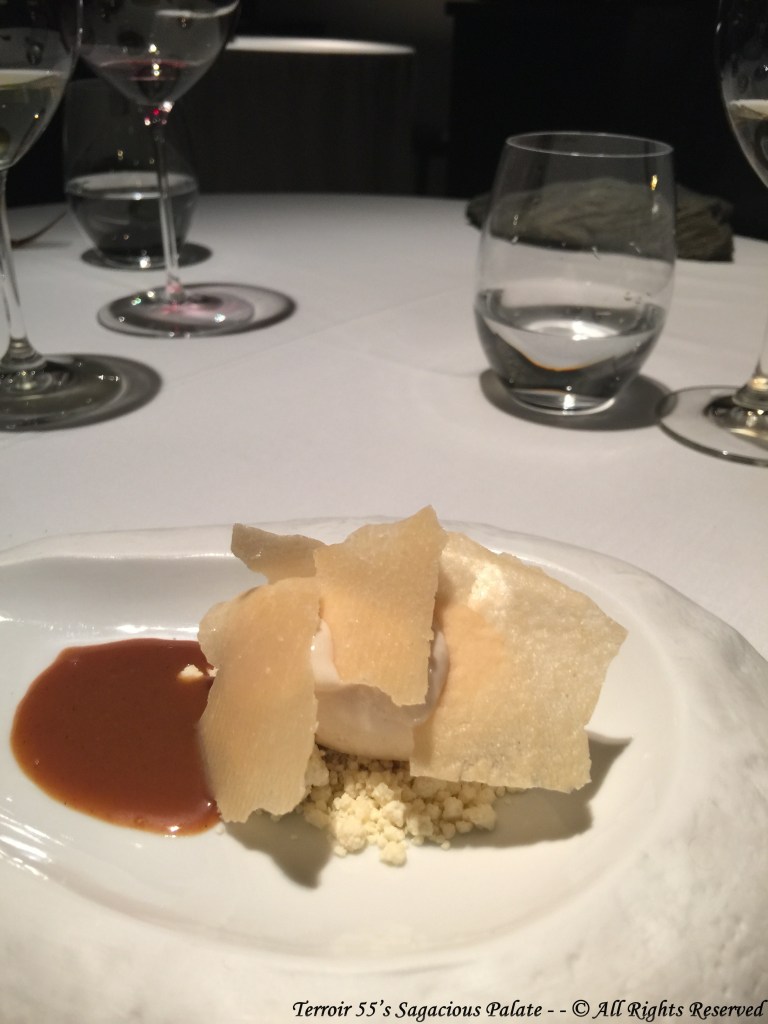 MILK - grilled milk ice cream / caramelized milk / yogurt paper