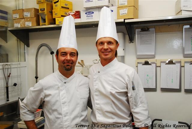 Chef Albert Vidal Beumala & Chef Esko - W Chef Albert Vidal Beumala & Chef Esko - W