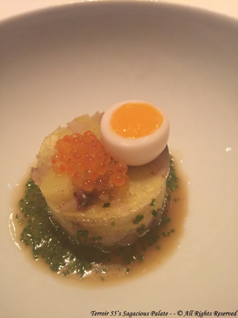 Polenta with Quail Egg