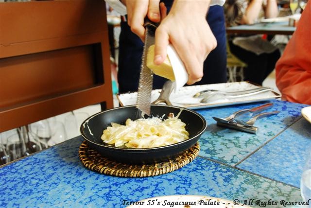 Our macaroni carbonara