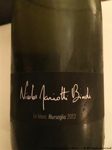 2012 Nicolas Mariotti Bindi "Mursaglia"