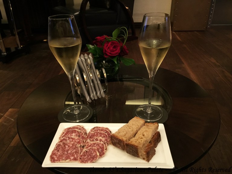 Black Truffle Sausage with Champagne