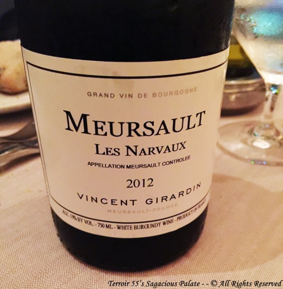 2012 Meursault "Les Narvaux" Vincent Girardin