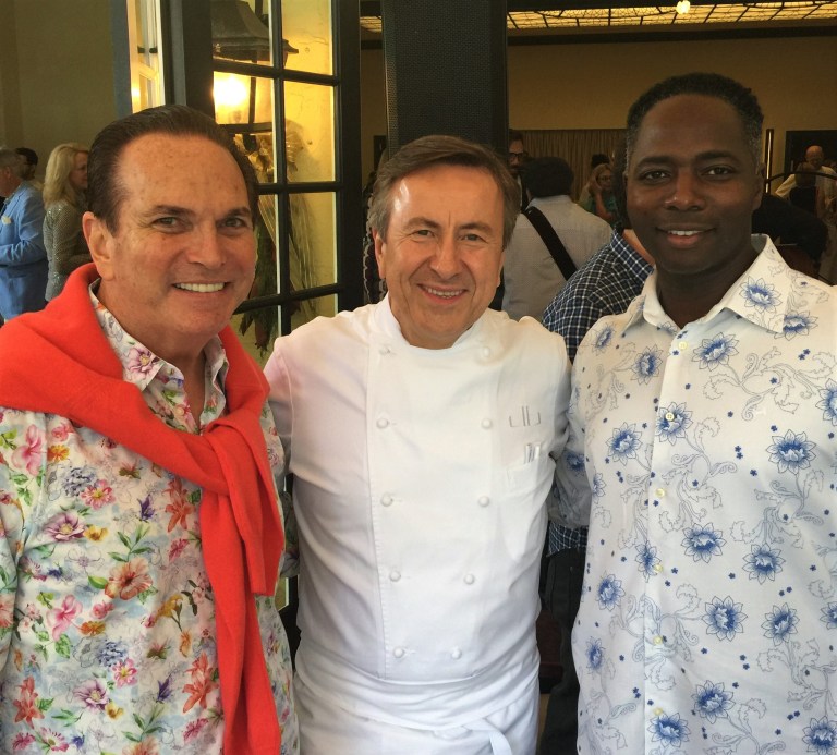With Chef Daniel and Tony at Café Boulud With Chef Daniel and Tony at Café Boulud