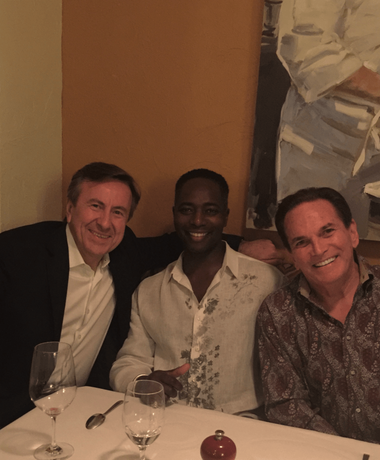 With Chef Daniel and Tony at La Sirena With Chef Daniel and Tony at La Sirena