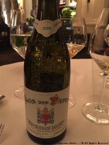 Clos de Papes “Chateauneuf du Pape Blanc,” 2008 Clos de Papes “Chateauneuf du Pape Blanc,” 2008