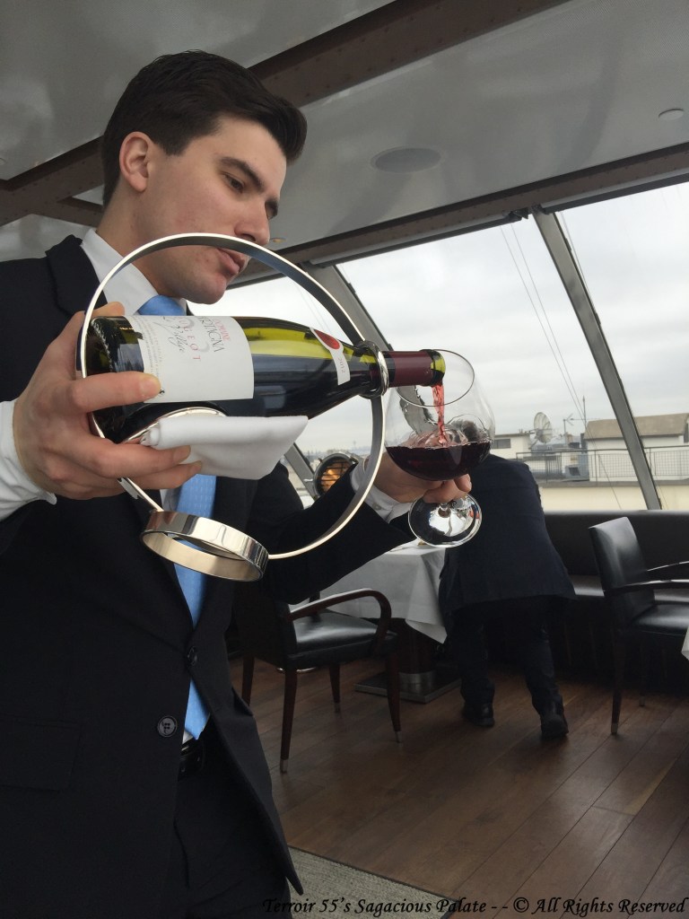 Damien & the 2012 Domaine Bertagna Vougeot "Le Village" 