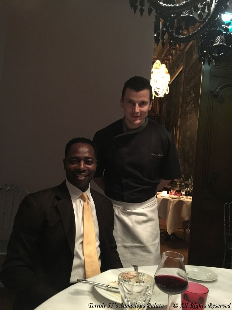 With Chef Mathieu Mécheri