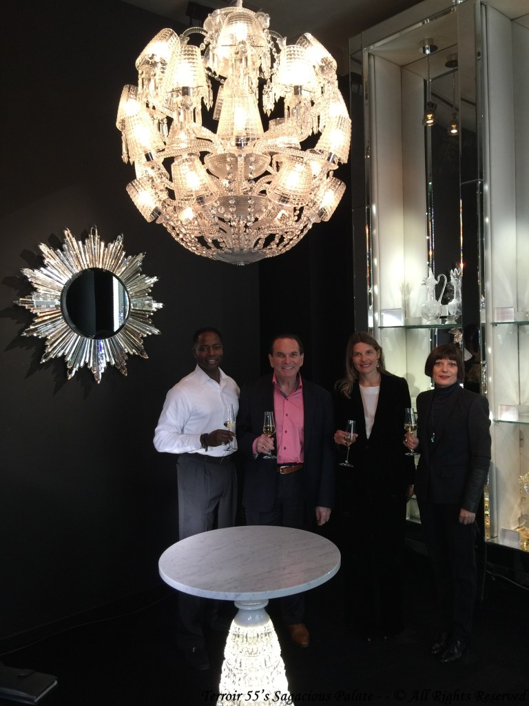 With Tony, Ms. Stéphanie Morel and Madame Michaela Lerch