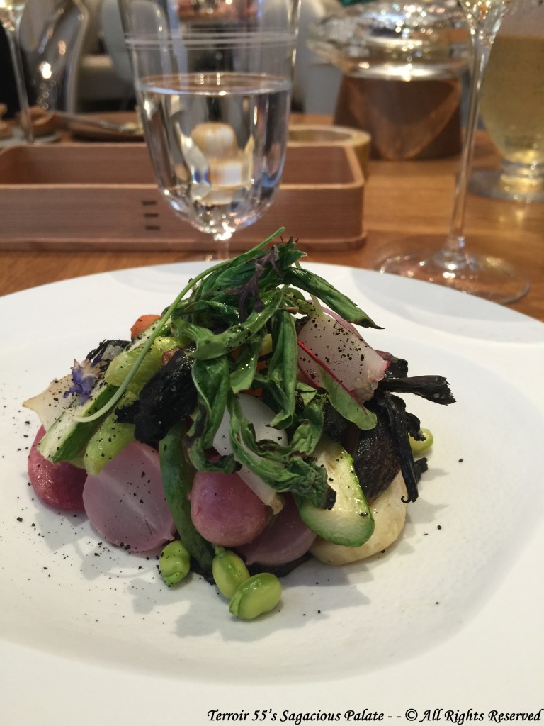 Légumes des jardins du château de Versailles, pignons de cèdre, trompettes-des-morts