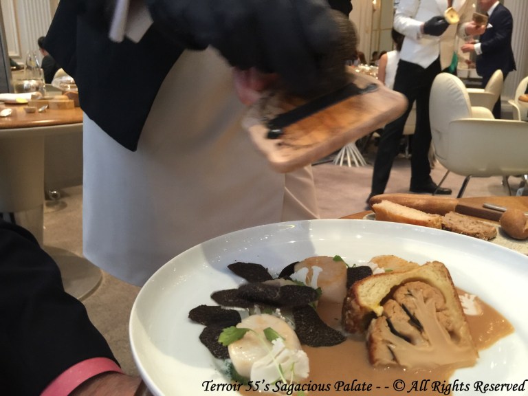 Saint-Jacques de Chausey chou-fleur, vieux Comté, truffe noire