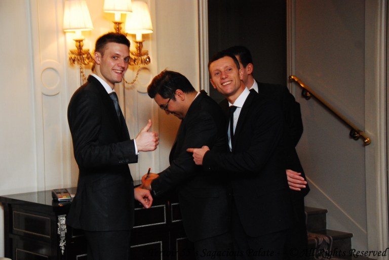 Maxime, Alain, Jean-François and Auguste 