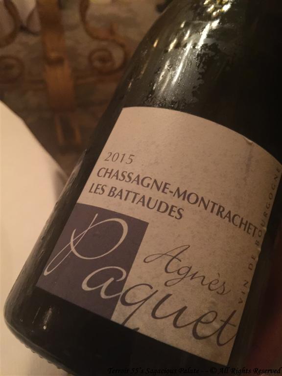 Agnès Paquet - Chassagne-Montrachet "Les Battaudes" Agnès Paquet - Chassagne-Montrachet "Les Battaudes"