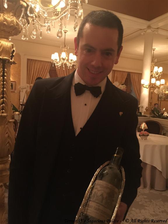 Chef Sommelier, Mr. Nicolas VIALETTES Chef Sommelier, Mr. Nicolas VIALETTES