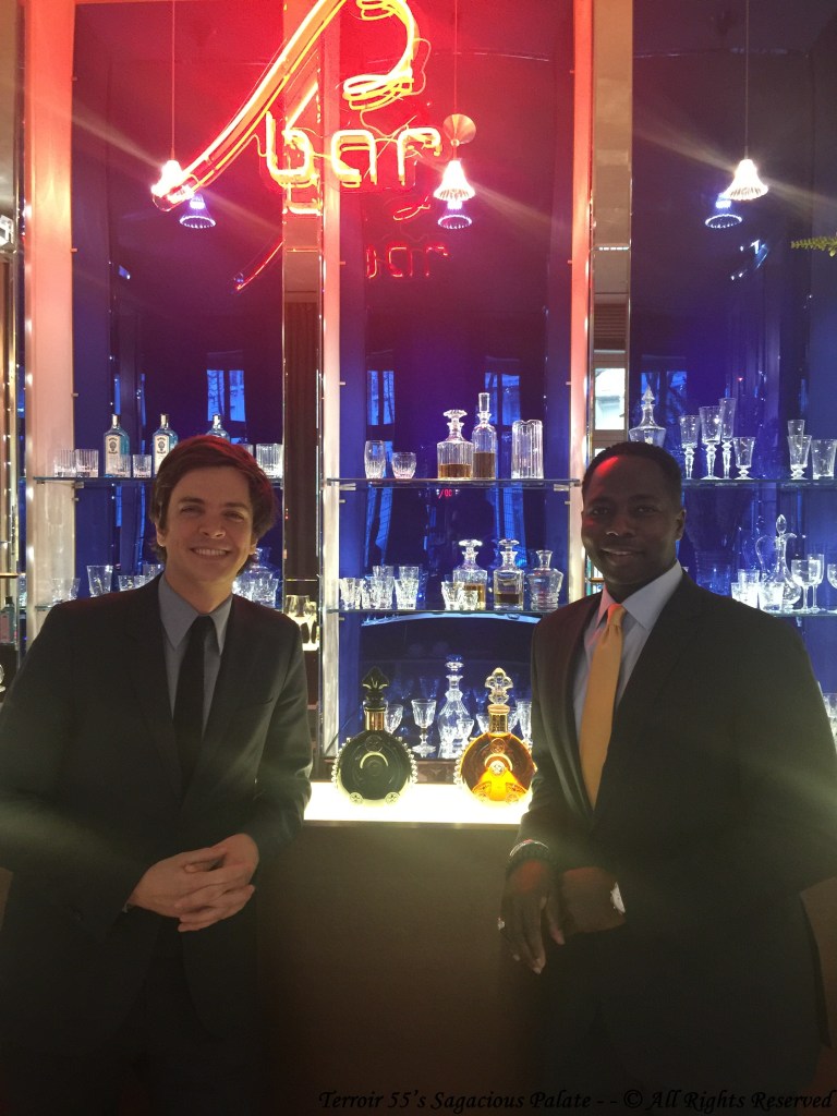 With Mr. Florian Heriard Dubreuil, Brand Ambassador for Louis XIII 